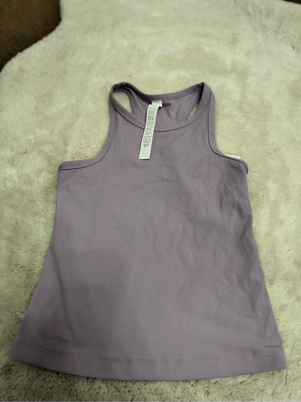 lululemon Align Waist-Length Racerback Tank Purple Tank Top Size 4 NWT